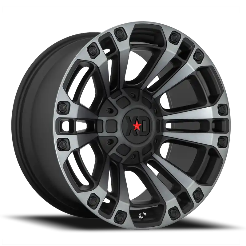 No Minimum Order XD Series Monster 3 XD851 SB-GT 20x9 +0 5x127/5x139.7mm 78.3mm Satin Black Gray Tint