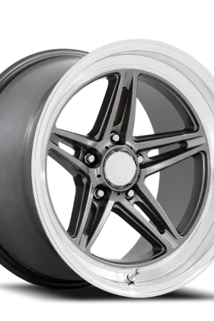 Markdown American Racing Groove VN514 GY 18x10 +0 5x114.3mm 72.56mm Anthracite Diamond Cut Lip