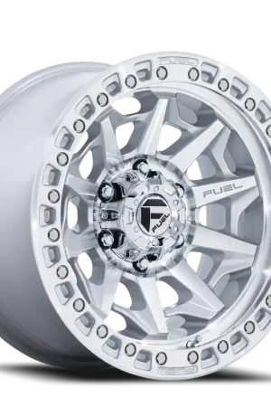Order Now Fuel Covert D883 17x8.5 +0 6x139.7mm 106.1mm Silver Machined Face